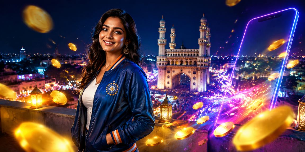 Evening Teen Patti play and cricket betting in Hyderabad night market